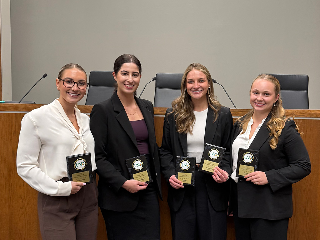 Final Round Competitors: Victoria Stutsky, Daniella Tavares, Taylor House, and Lily Burnside