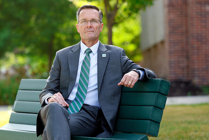 Del Crandall is the new dean of the School of Law at UND. Eric Hylden / Grand Forks Herald